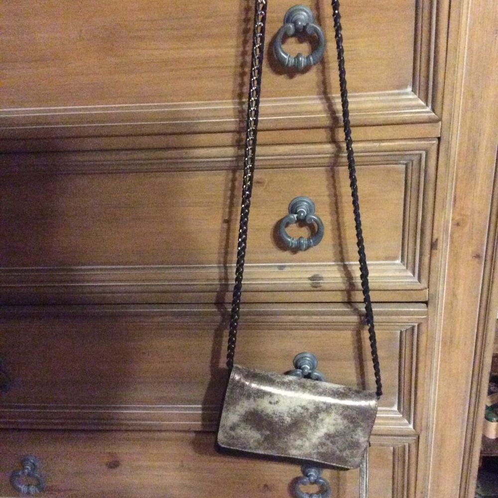 Aimee Kestenberg crossbody Leather gunmetal bag